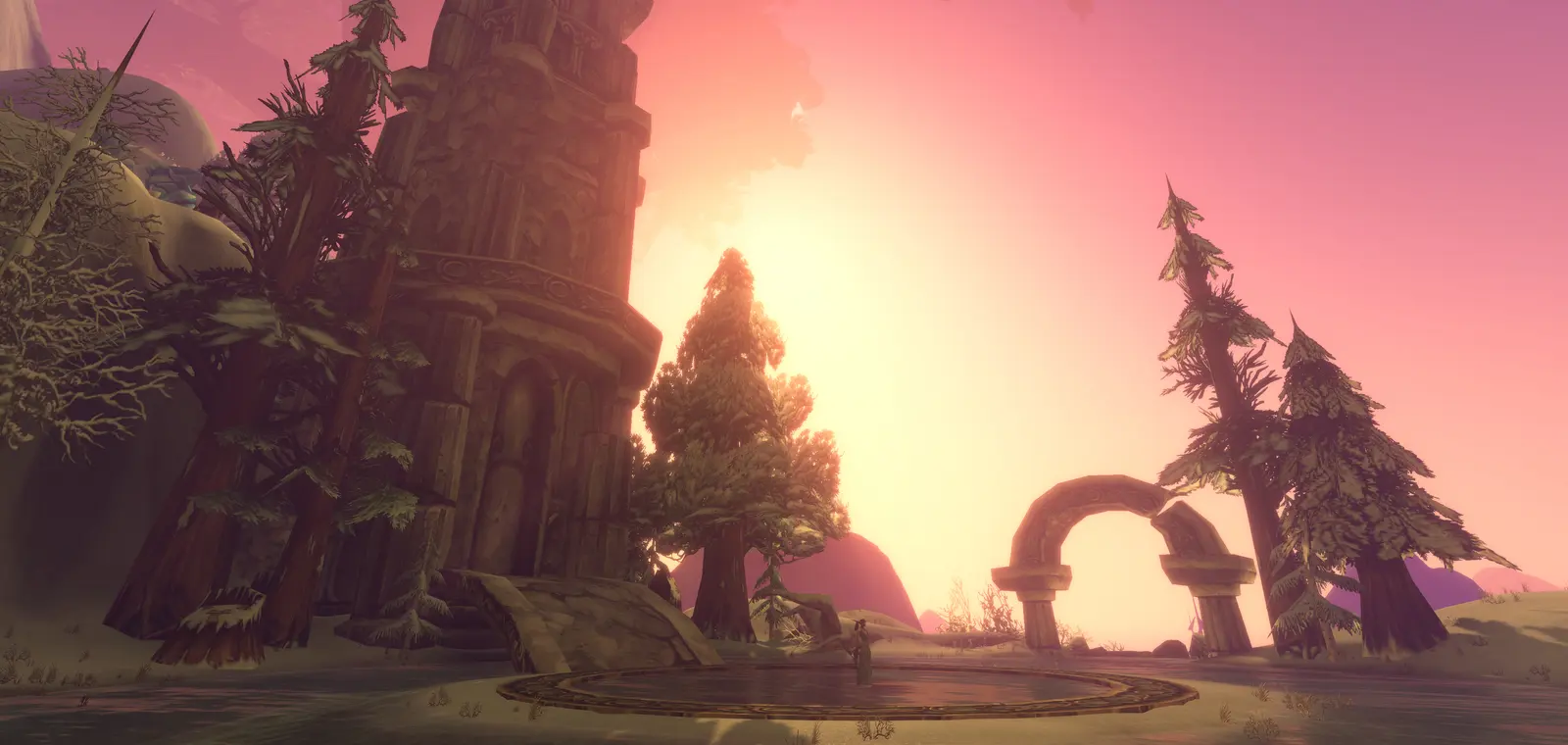 The burning approach to the Hyjal Summit raid
